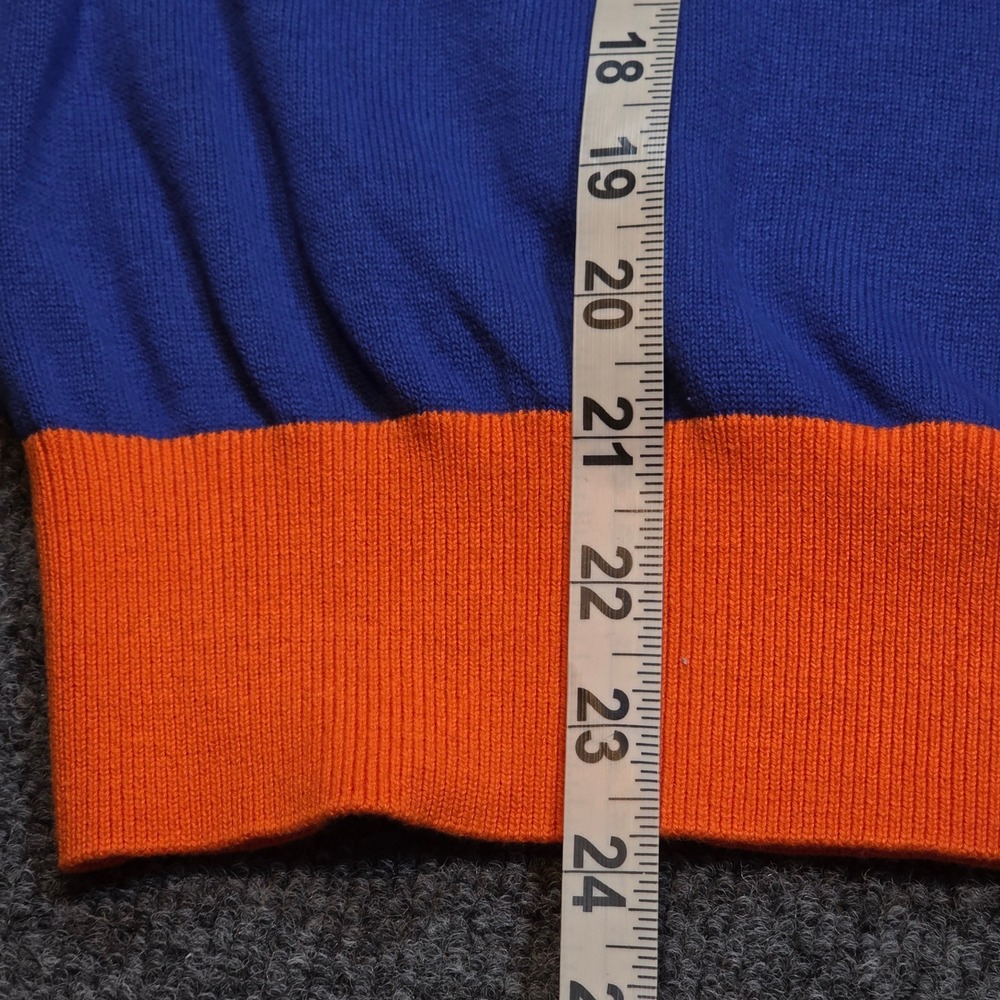 Florida Gators Gameday Girl Blue Orange Knit Short Sleeve Sweater Top Cheer New - Picture 3 of 14